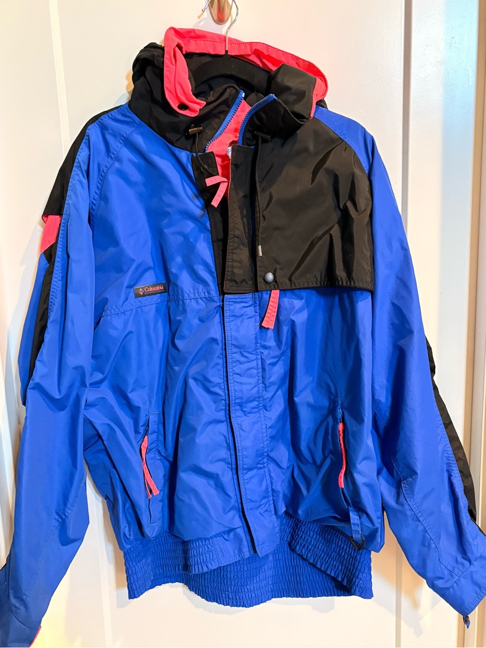 Nylon ski jacket, Columbia Sportswear Radial Sleeve, men's size L